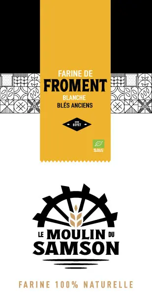 2kg BLANCHE BIO - Farine de Blés anciens BIO