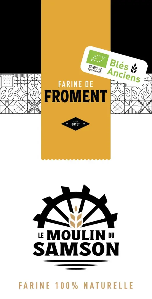 2kg SEMI-COMPLETE BIO - Farine de Blés anciens