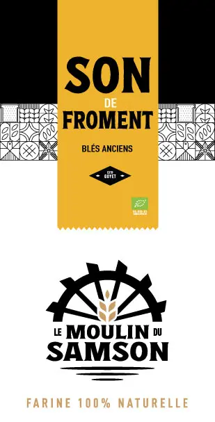 1kg PETIT SON de Blés Anciens BIO