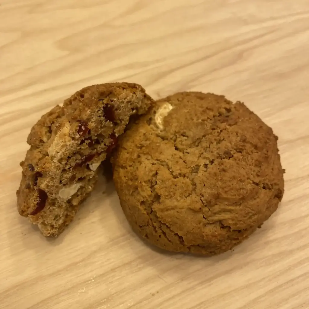 Cookie Cranberries & Chocolat Blanc 🍪 