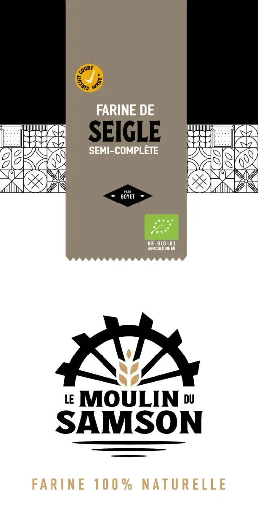 2kg FARINE DE SEIGLE BIO 