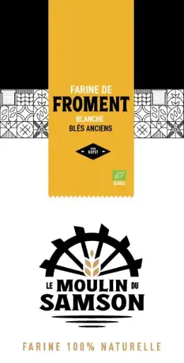 5kg  BLANCHE BIO -  Farine de Blés anciens