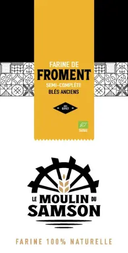 5kg SEMI-COMPLETE BIO - Farine de Blés anciens
