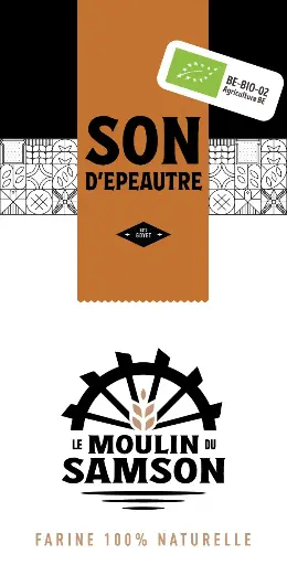 1kg PETIT SON d'épeautre BIO