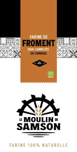5kg FARINE SEMI-COMPLETE DU CONDROZ BIO  