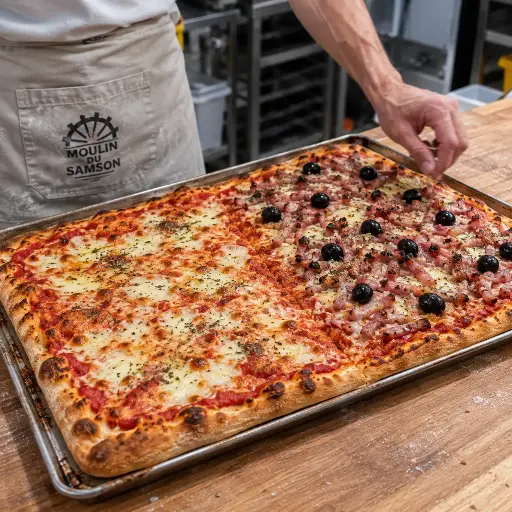 🍕 La Classique — Pizza du Moulin (60 x 40 cm)