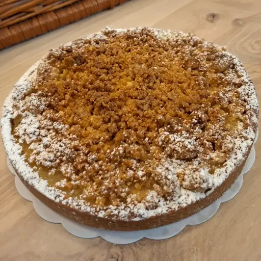 Tarte CERISES Crumble 🥧
