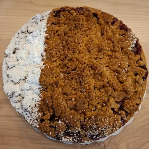 Tarte RHUBARBE Crumble 🥧